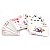    - .777 - 5-Star poker size Red 54   