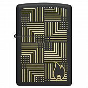 ��������� Zippo 46478 - Reflection - Black Matte