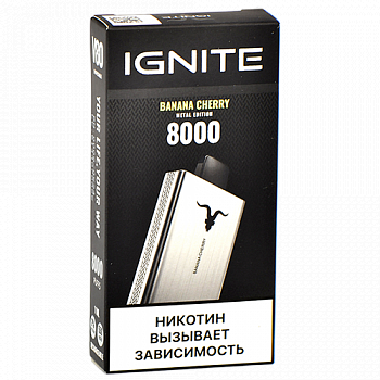 POD- Ignite V80 (8.000 ) - Banana - Cherry - 2% - (1 .)