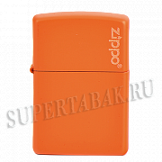 ��������� Zippo 231 ZL - Orange Matte Zippo Logo