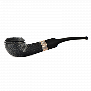 ������ Peterson Junior SandBlast - Silver Mounted Bent Buldog (��� �������)