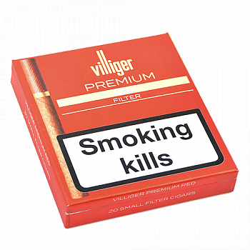 Сигариллы Villiger - Premium Red Filter (20 шт.) Сигариллы Villiger - Premium Red Filter (20 шт.)