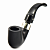 195 Уценённая трубка Peterson De Luxe System - Ebony - 8s P-Lip (без фильтра) кат-2