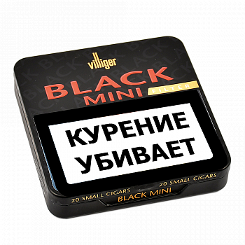 Сигариллы Villiger - Black Mini Sumatra Filter (20 шт.) Сигариллы Villiger - Black Mini Sumatra Filter (20 шт.)