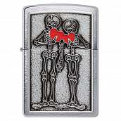 ��������� Zippo 48688 - Couple Love - Brushed Chrome