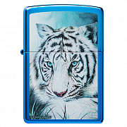 ��������� Zippo 48951 - White Tiger - High Polish Blue 