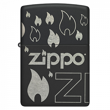 ��������� Zippo 48908 - Classic ZIPPO - Black Matte