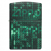 ��������� Zippo 48408 - Pattern - Glow In The Dark Green