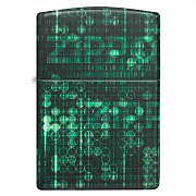 ��������� Zippo 48408 - Pattern - Glow In The Dark Green