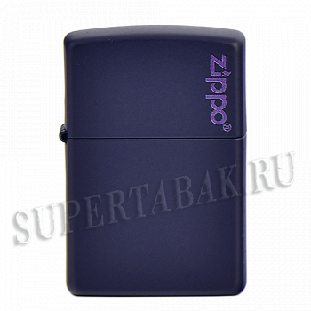 ��������� Zippo 239 ZL - Navy Matte Zippo Logo