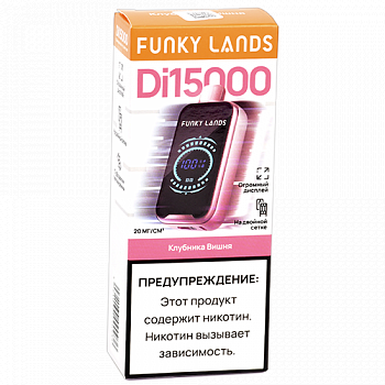 POD- Funky Lands by Elf Bar - Di 15.000  -  -  - 2% (1 .) - {TM}