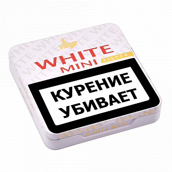 Сигариллы Villiger - White Mini Filter (20 шт.) Сигариллы Villiger - White Mini Filter (20 шт.)