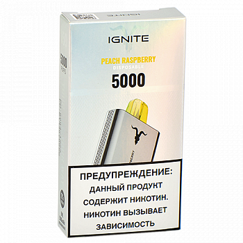 POD- Ignite V2 (5.000 ) - Peach - Raspberry - 2% - (1 .)