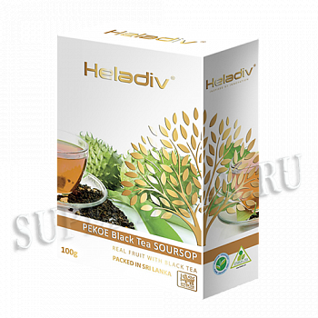 ��� Heladiv ������ - Pekoe Black Tea Soursop (100��)