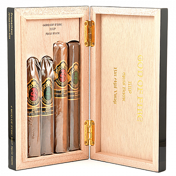 ����� ����� God of Fire - KKP Never Back Down - Special Reserve Set - Macassar Ebony (4 ��.)