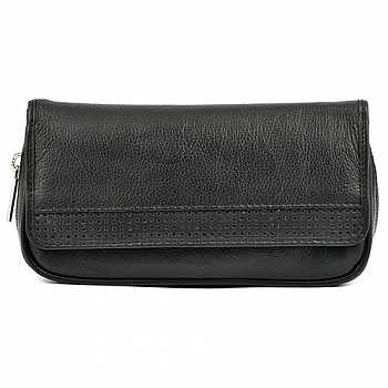 Сумка Ave - для 2 трубок с кисетом для табака - Арт. C0071 (Black) Сумка Ave - для 2 трубок с кисетом для табака - Арт. C0071 (Black)