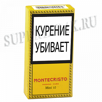 Сигариллы Montecristo Mini 10 шт Сигариллы Montecristo Mini 10 шт