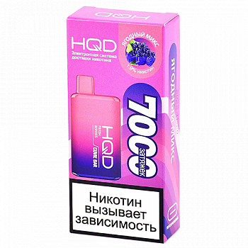 POD ������� HQD - Cuvie BAR - ������� ���� (7000 �������) - 2% - (1 ��.)