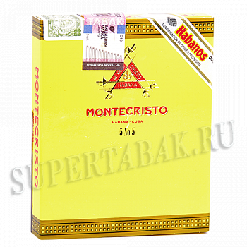 Сигара Montecristo №5 (пачка 5 шт.) Сигара Montecristo №5 (пачка 5 шт.)