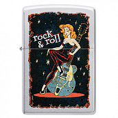 ��������� Zippo 48930 - Cool Chick - Satin Chrome