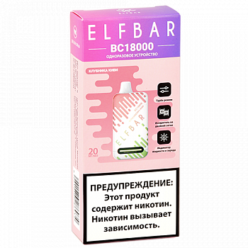 POD ������� Elf Bar - BC 18.000 - ��������  - ���� - 2% - (1 ��.)