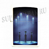 ��������� Zippo 49487 - Aliens - Glow In The Dark Green