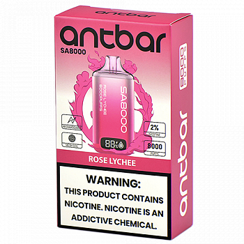 POD- Smoant Antbar SA (8.000 ) - Rose - Lychee - 2% (1 .) Sale !!!