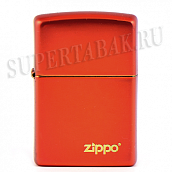 ��������� Zippo 49475ZL - Regular Metallic Red Zippo Lasered