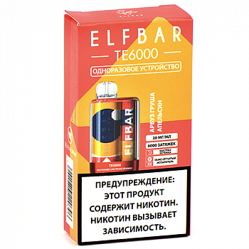 POD ������� Elf Bar - TE 6.000 - ����� - ����� - �������� - 2% - (1 ��.)