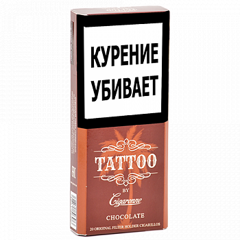  Cigaronne Tattoo - Chocolate Super Slims (20 .)