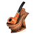    Girl Teak Wood  1  - 15077