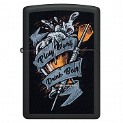 ��������� Zippo 48679 - Darts - Black Matte