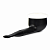  Nording Shorty - Black body - White porcelain Cup (Nording Keystone)