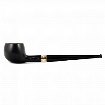 ������ Peterson Junior Ebony - Silver Mounted Straight Apple (��� �������)