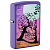 ��������� Zippo 48638 - Skull Tree - Purple Matte