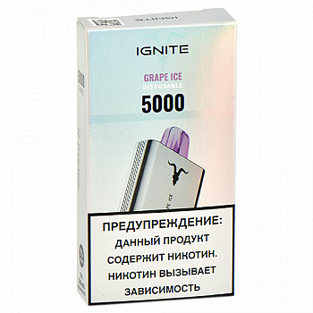 POD- Ignite V2 (5.000 ) - Grape Ice - 2% - (1 .)