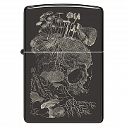 ��������� Zippo 48590 - Skull - High Polish Black