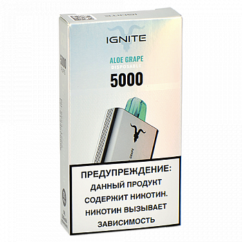 POD- Ignite V2 (5.000 ) - Aloe - Grape - 2% - (1 .)