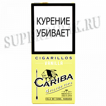 ��������� Cariba Wood Tip Vanilla - 4 ��.