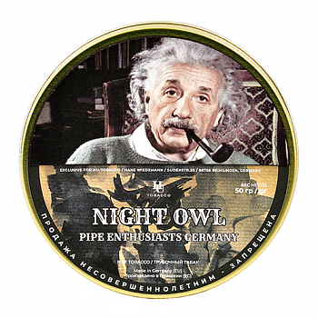 ����� HU-Tobacco - Pipe Enthusiasts Germany - Night Owl (50 ��)