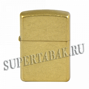 Зажигалка Zippo 28496 Armor Tumbled Brass Зажигалка Zippo 28496 Armor Tumbled Brass