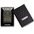  Zippo 48619 - Vintage TV Design - Black Matte