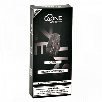Сменный картридж AONE Zeus - 0,6 Ом (3 шт.) Сменный картридж AONE Zeus - 0,6 Ом (3 шт.)