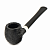  Peterson Junior SandBlast - Silver Mounted Straight Apple ( )