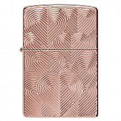 ��������� Zippo 48919 - Armor Hearts - Rose Gold