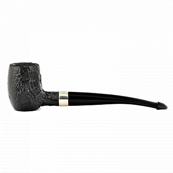 Трубка Peterson Speciality Pipes - Barrel - Sanblasted Nickel Mounted P-Lip (без фильтра) Трубка Peterson Speciality Pipes - Barrel - Sanblasted Nickel Mounted P-Lip (без фильтра)
