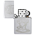  Zippo 48728 - Vintage Dance - Satin Chrome