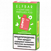 ������� �������� Elf Bar Lowit - ������� �������� (5.500 �������) - (1 ��.)