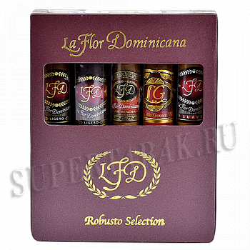 ����� ����� La Flor Dominicana - Robusto Selection (5 ��)