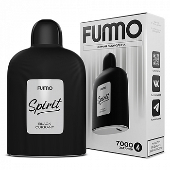 POD ������� Fummo - Spirit 7000 ������� - ׸���� ��������� - 2% - (1 ��.)